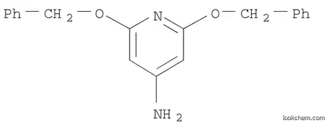 Molecular Structure of 23827-19-2 (2,6-bis(benzyloxy)pyridin-4-amine)